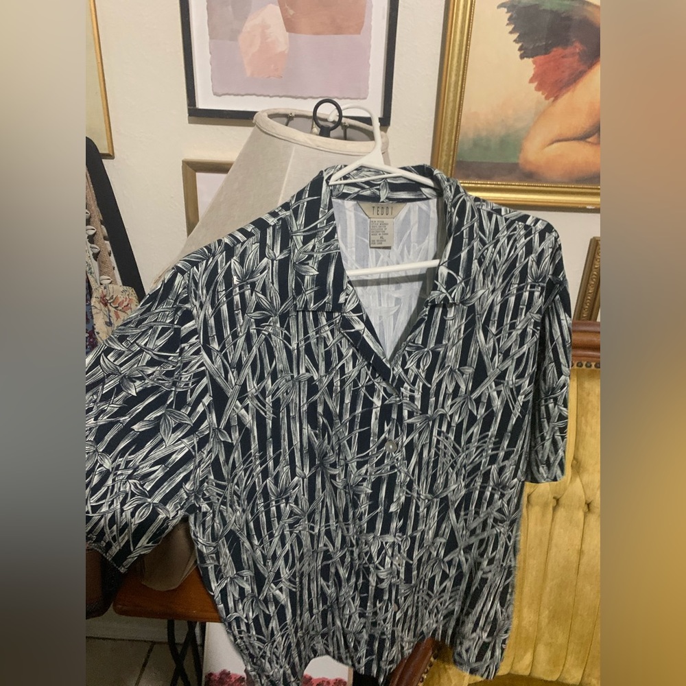 Bamboo print shirt